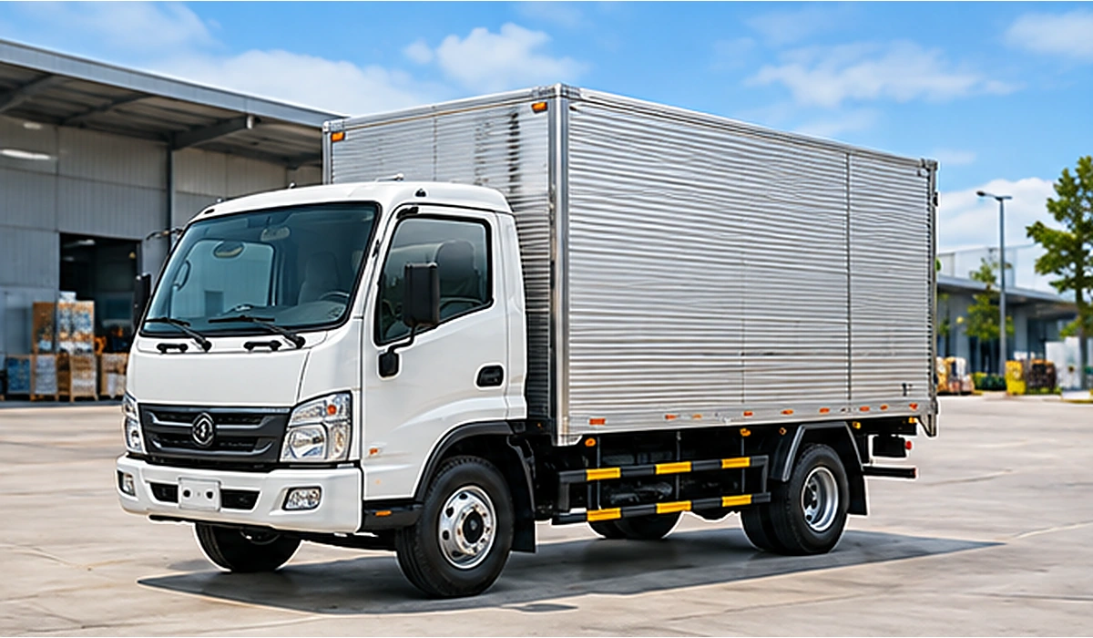 Xe tải 2,5 tấn thùng kín