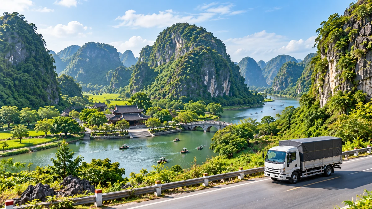 Vận chuyển hàng hóa Ninh Bình – Hà Tĩnh