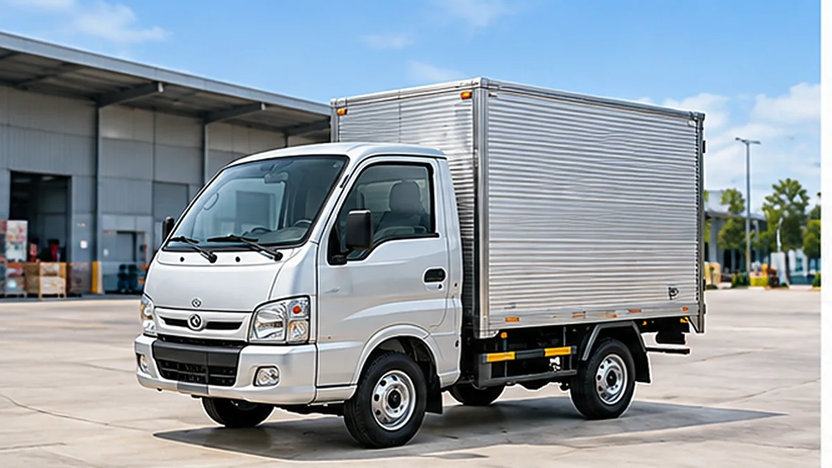 Xe tải 1,5 tấn thùng kín cho lô hàng nhỏ