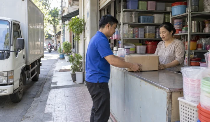 Vận Chuyển Hàng Từ Thanh Hóa Giao Chuỗi Siêu Thị Và Đại Lý Tại Hà Tĩnh