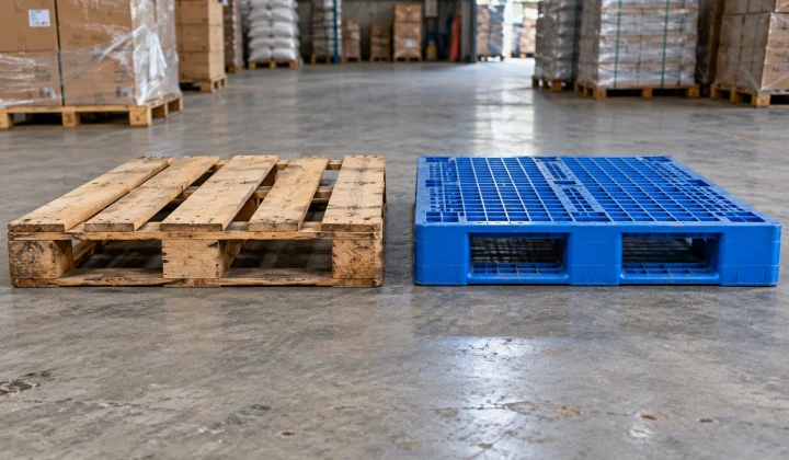 Pallet Gỗ Hay Pallet Nhựa: Chọn Loại Nào Khi Gửi Hàng Đường Dài?